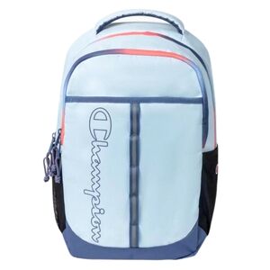 Champion Blue Student Work Backpack Bookbag 17 inch Laptop Bag NEW NWT